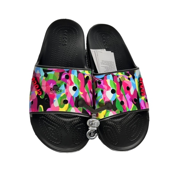 Crocs Men's Classic Bubble Block Slide - m13 - Picture 3 of 7